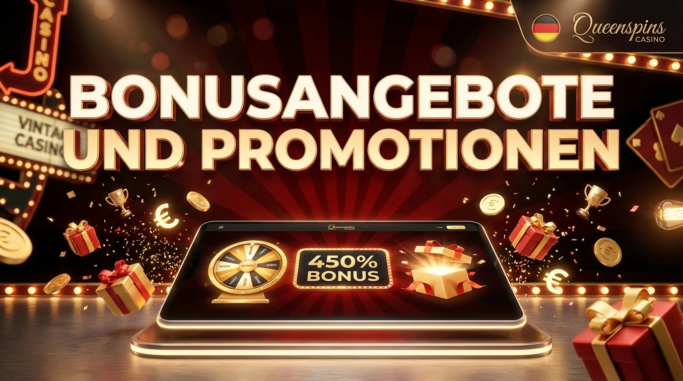 Bonusangebote und Promotionen